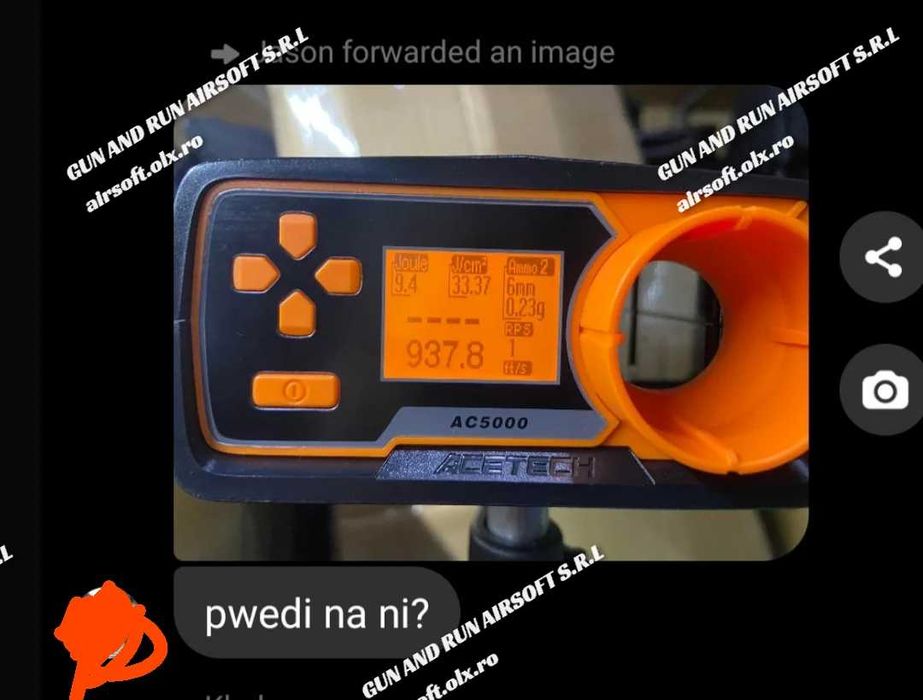 CEL MAI BUN PRET!! Pistol Airsoft Modificat 5.2J ~ FOARTE PUTERNIC~Co2