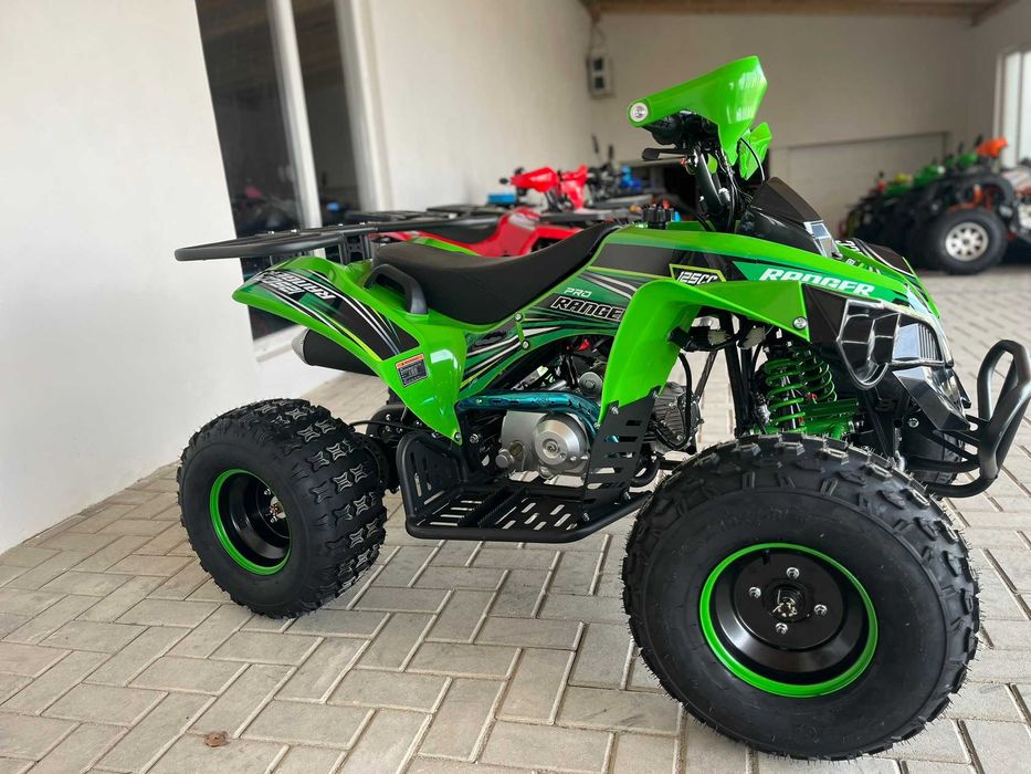 Atv Ranger 8" 125cc 4T benzina verde semi-automat