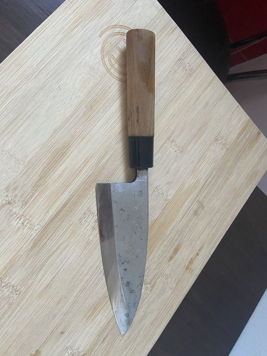 Vand cutit deba cu maner de lemn