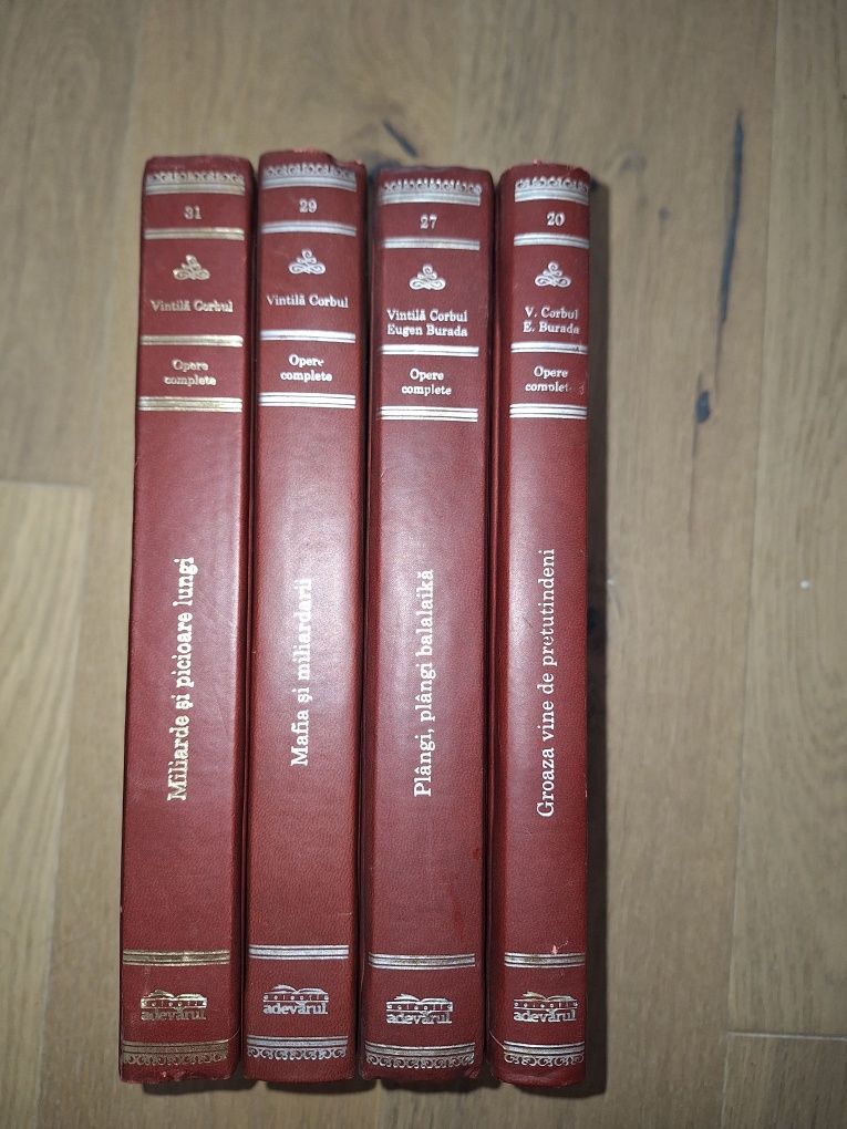 Colectia Adevarul de lux- Set carti Vintila Corbul ( 21 carti)