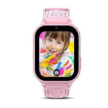 Детски смарт часовник blavec k02 gps / 4g / sos (swk02-p) розов