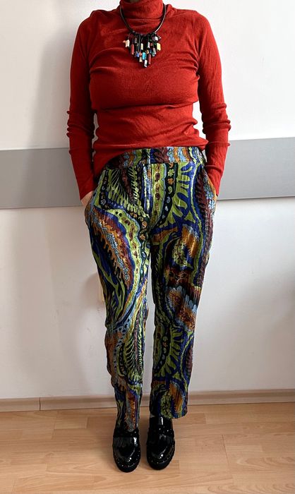 Хубаво оранжево поло коприна и памук