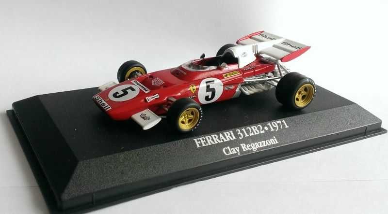 Macheta Ferrari 312 B2 Regazzoni Formula 1 1971 - Atlas 1/43 F1