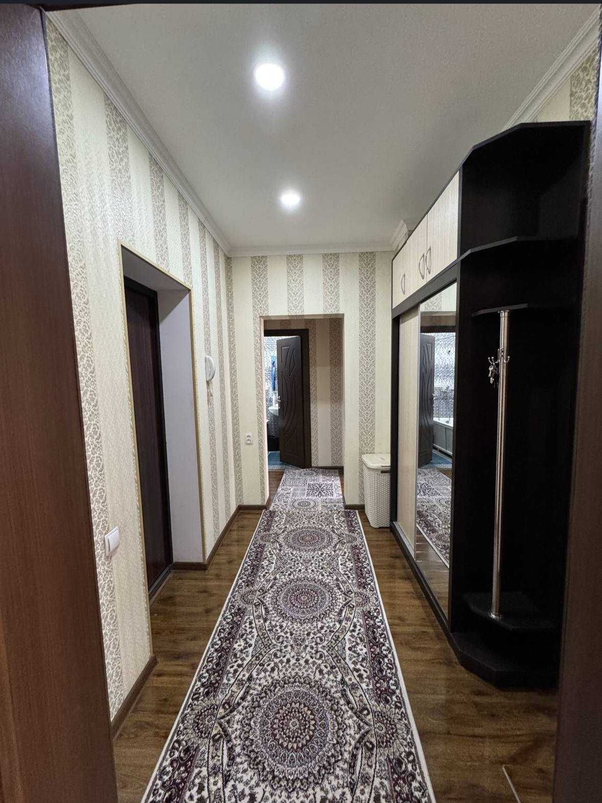 Продается квартира Чиланзар 12 2/4/9 евроремонт! 60m2 можно в ипотеку!