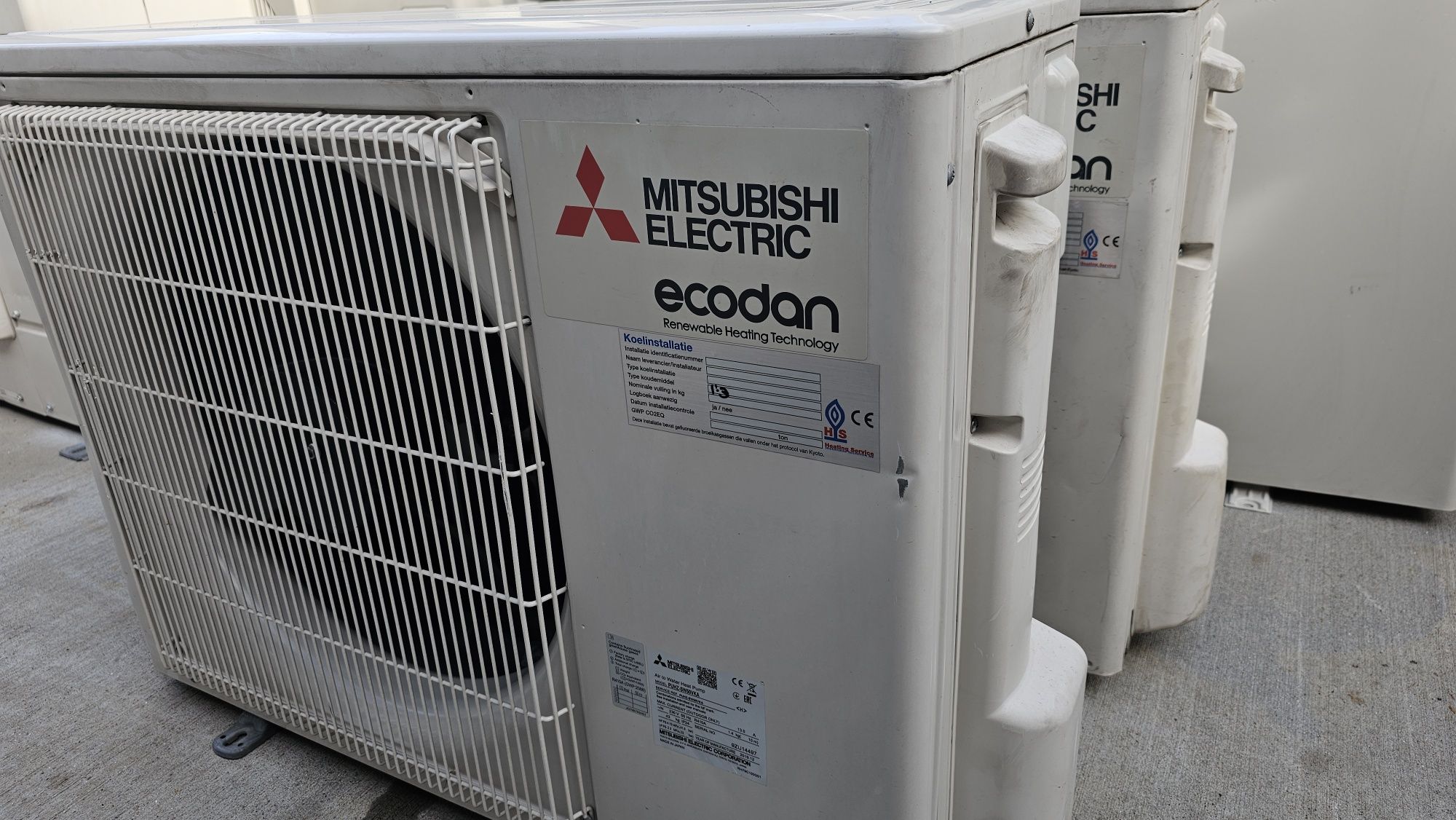 Mitsubishi ecodan външни тела 8kw PUHZ-SW75VHA  термопомпа