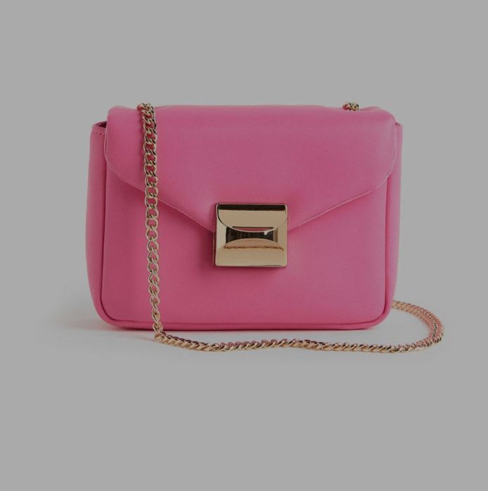 Малка дамска розова чанта