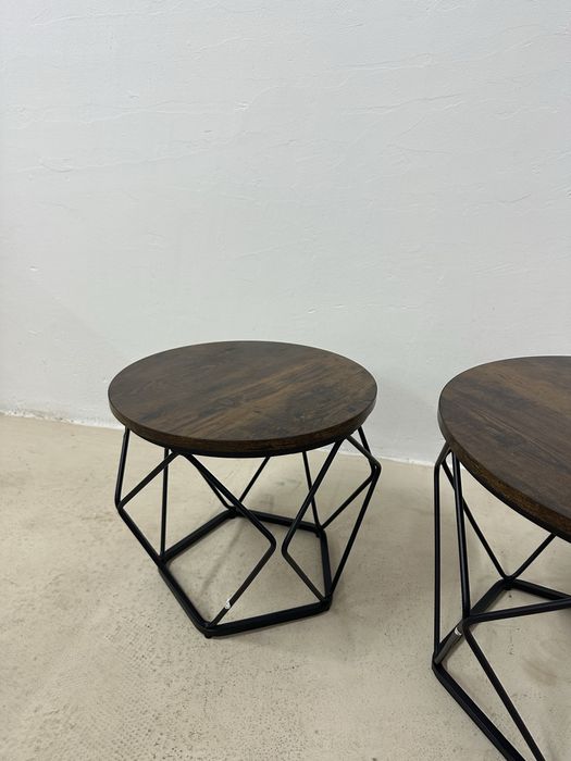 Комплект от 2 масички за кафе VASAGLE