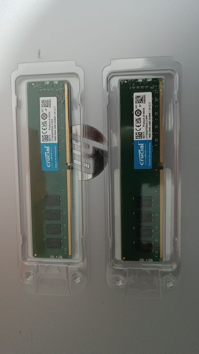 Rami PC : Kit dual channel 2x16gb DDR4 2400  Crucial  - noi sigilati