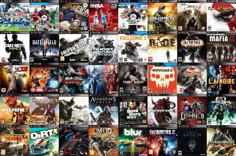Игры PS3 Большой выбор