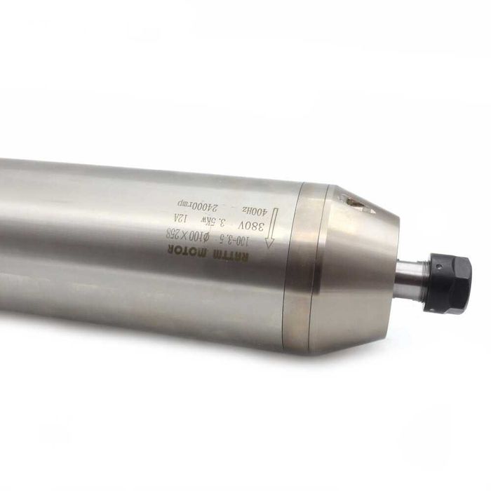 Motor Frezare CNC 3.5 kW, 380V, ER20, 24000 rpm, Racire Apa, Nou