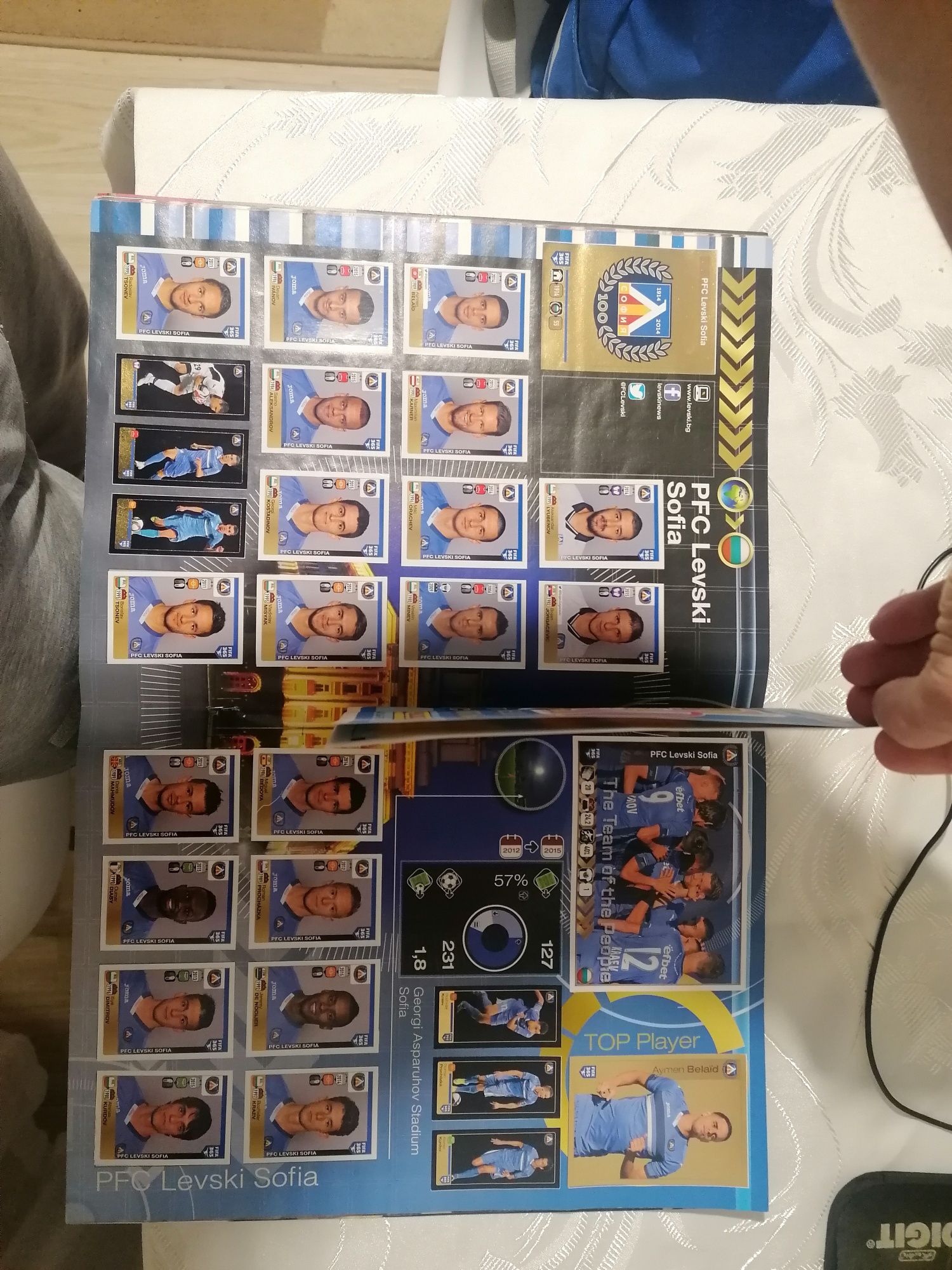 Panini Fifa 365 2016 година