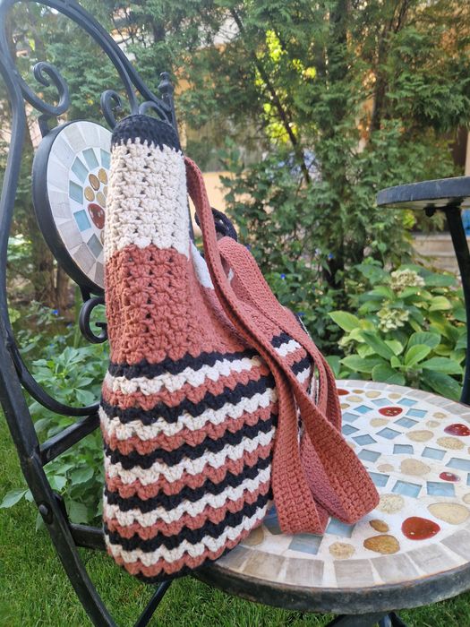 Geanta de umar crosetata 100% handmade