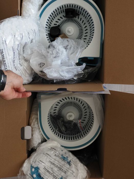 Mop rotativ + doua galeti modulare pe roti