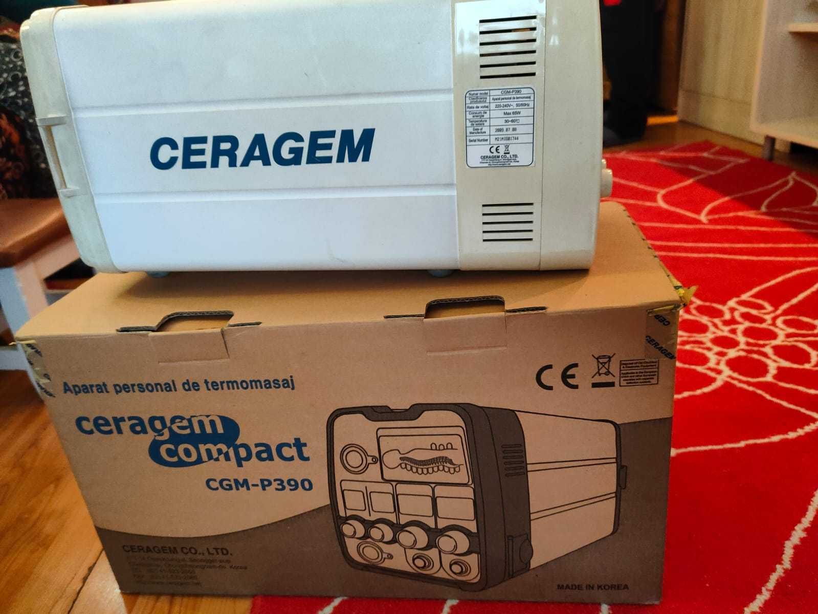 Ceragem compact CGM-P390 - Aparatul de presopunctura si termomasaj