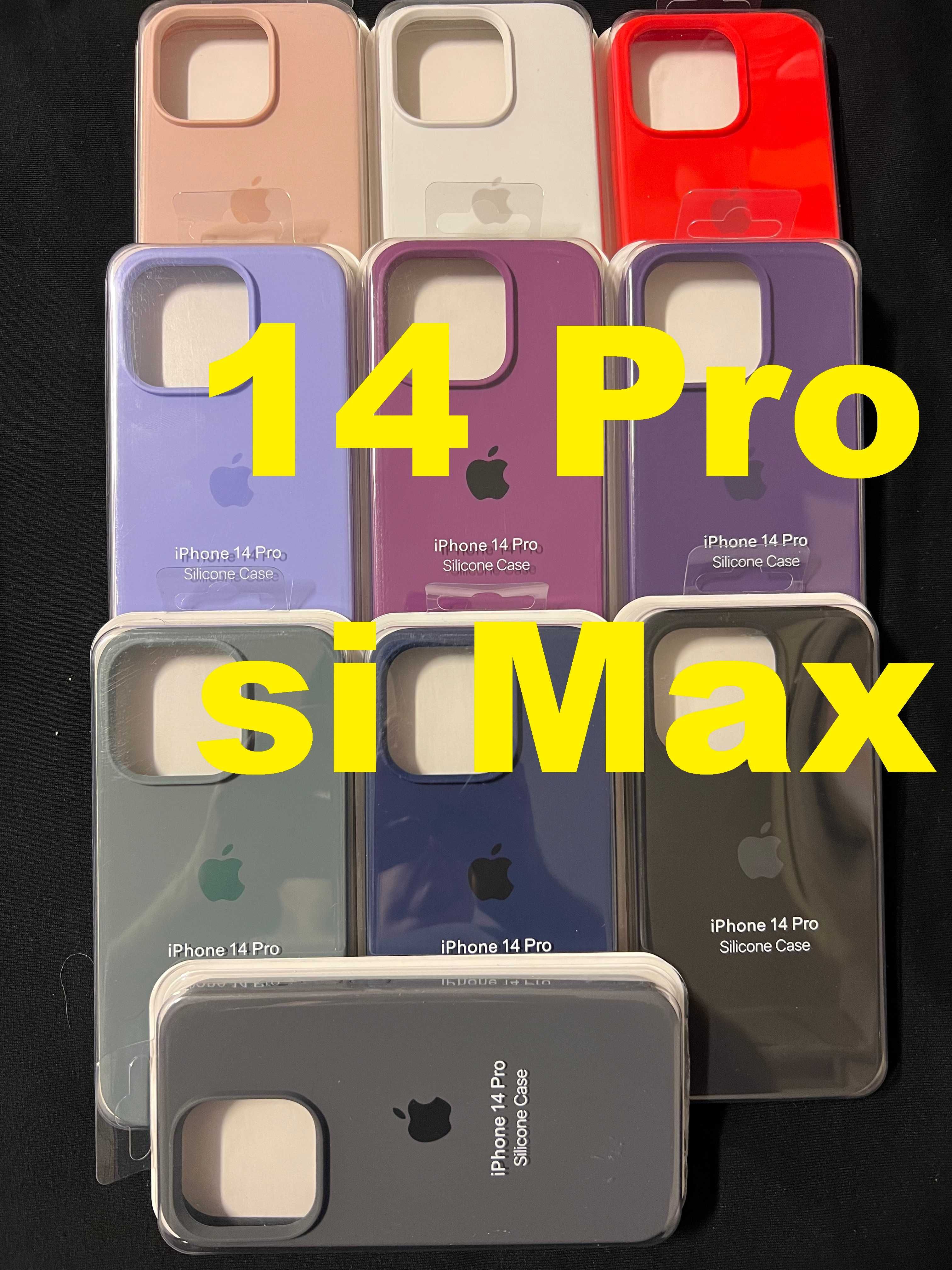 x Husa Carcasa Silicon iPhone 15/8 PLUS 11/12/13/14/15/PRO XS XR XsMax