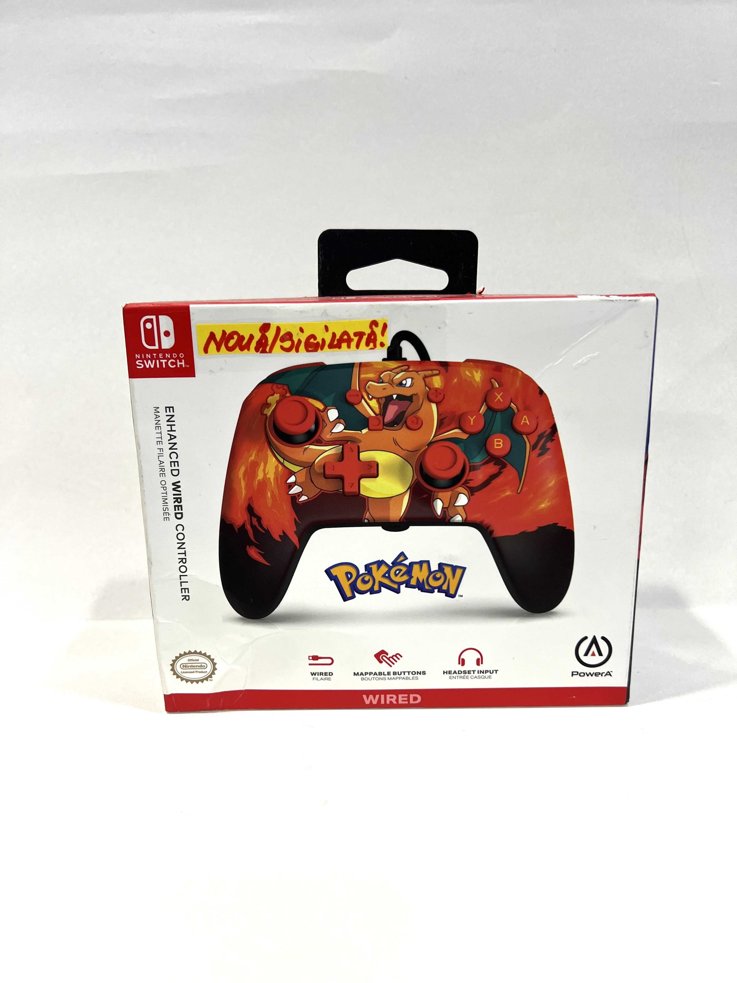 Manetă Nintendo Switch Pokemon, NOUĂ/Sigilată!