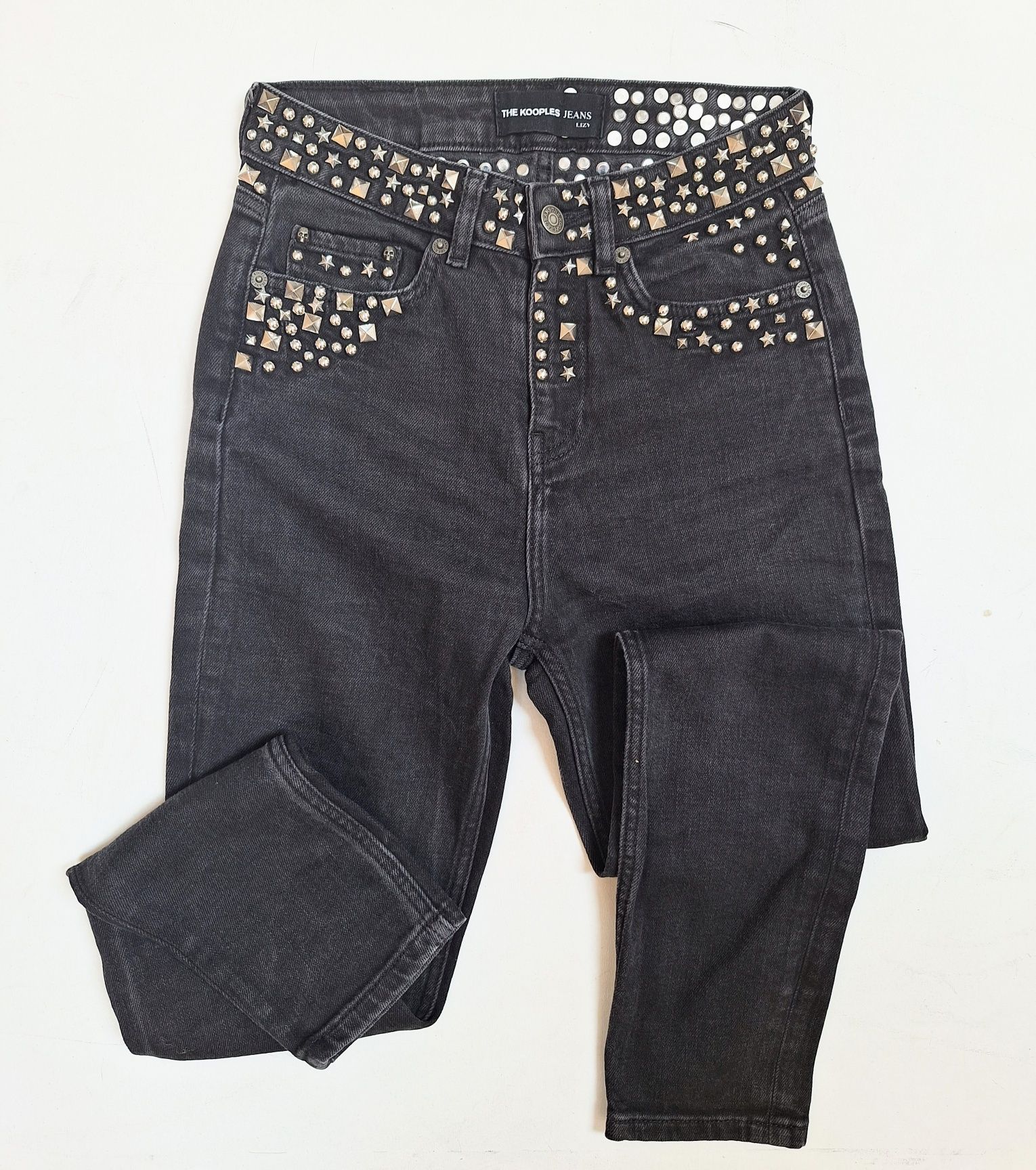 The Kooples Lizy дънки с капси