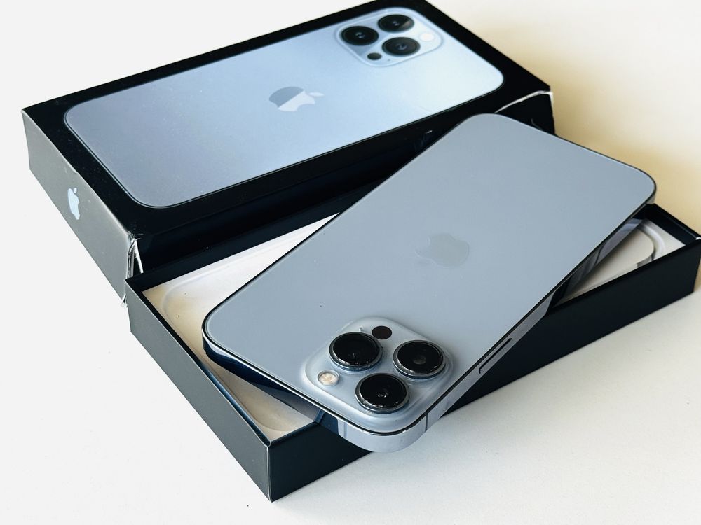 Iphone 13 Pro Max 256GB Blue 98% Батерия! Гаранция 6 месеца