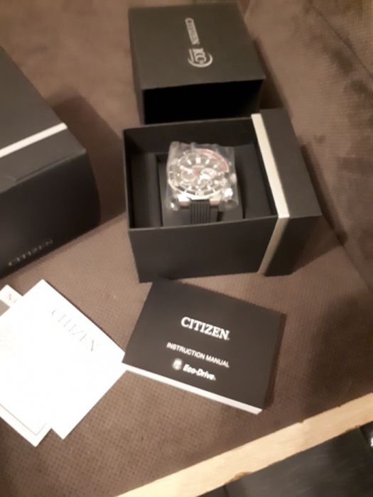 Ceas Citizen EcoDrive nou in cutie cu tipla pe ecran