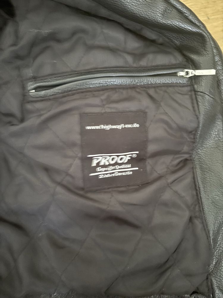 Geaca moto piele Highway dama, marimea 36