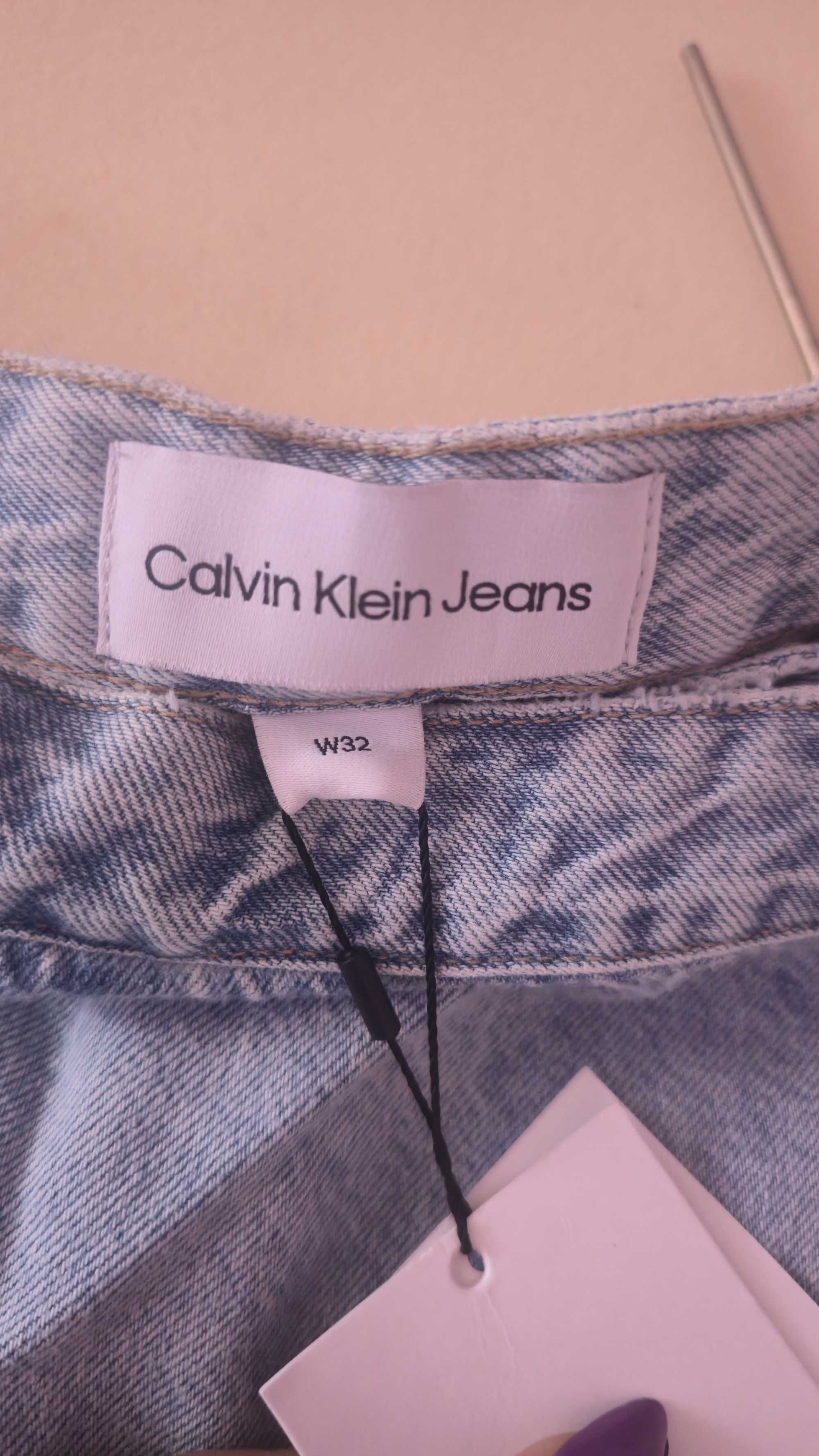 Дънкова пола-панталон Calvin Klein W32