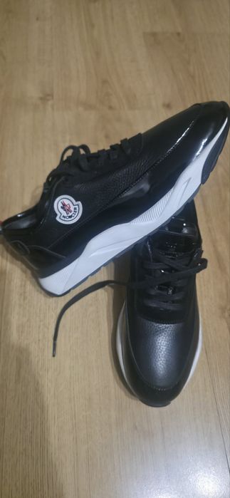 MONCLER-Мъжки Кожени Обувки.