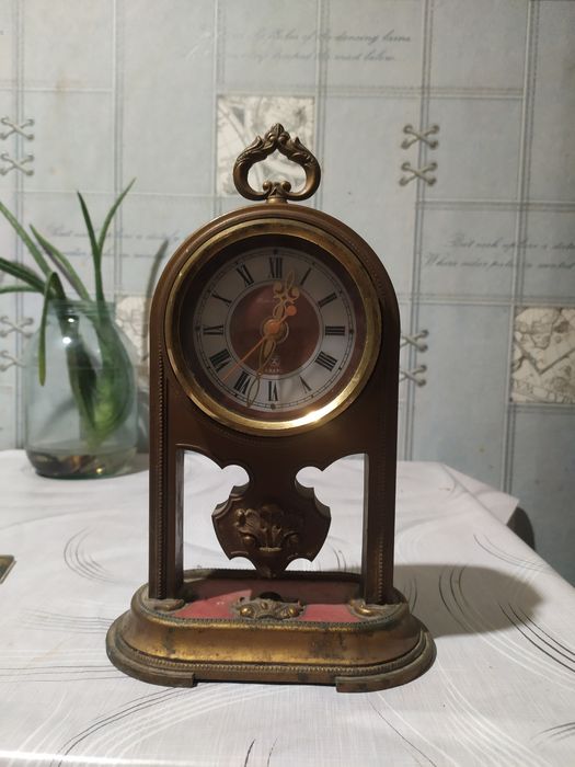 Часы янтарь, термометр СССР