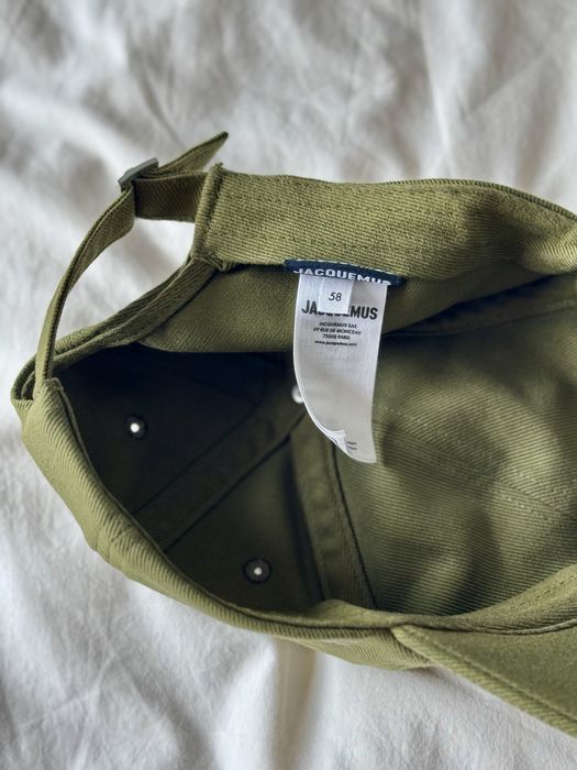 Jacquemus sapca verde unisex