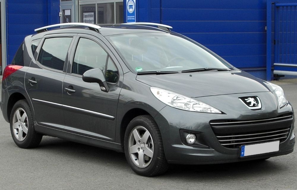 Оригинален БАГАЖНИК Напречни Греди Пежо 207 Peugeot 207 SW  2007-2012