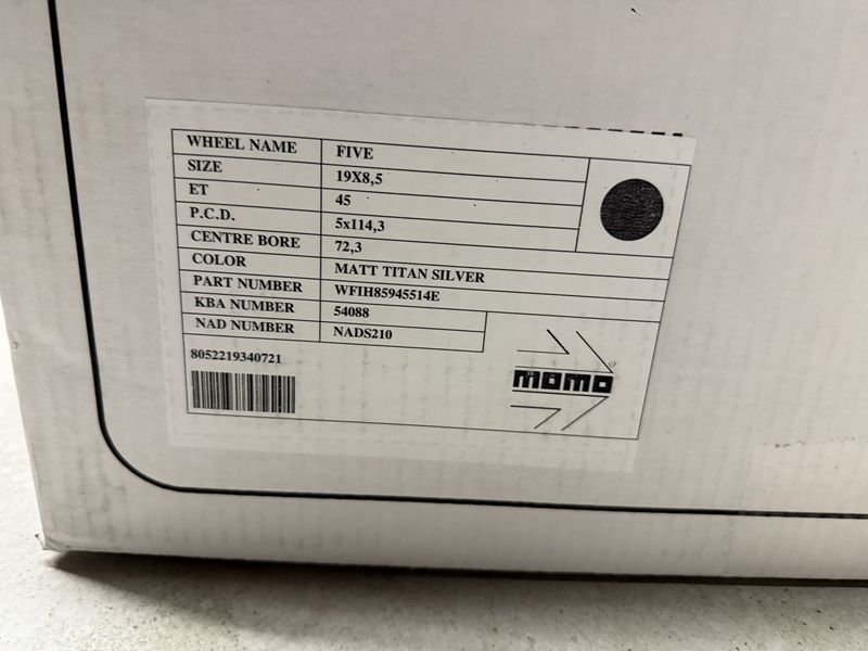 19цола 5x114.3 Mazda Mustang Toyota Kia Hyundai Tesla Nissan 5х1114.3