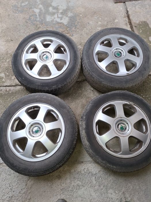 Джанти 15 цола 5×100. Оригинални за шкода  .