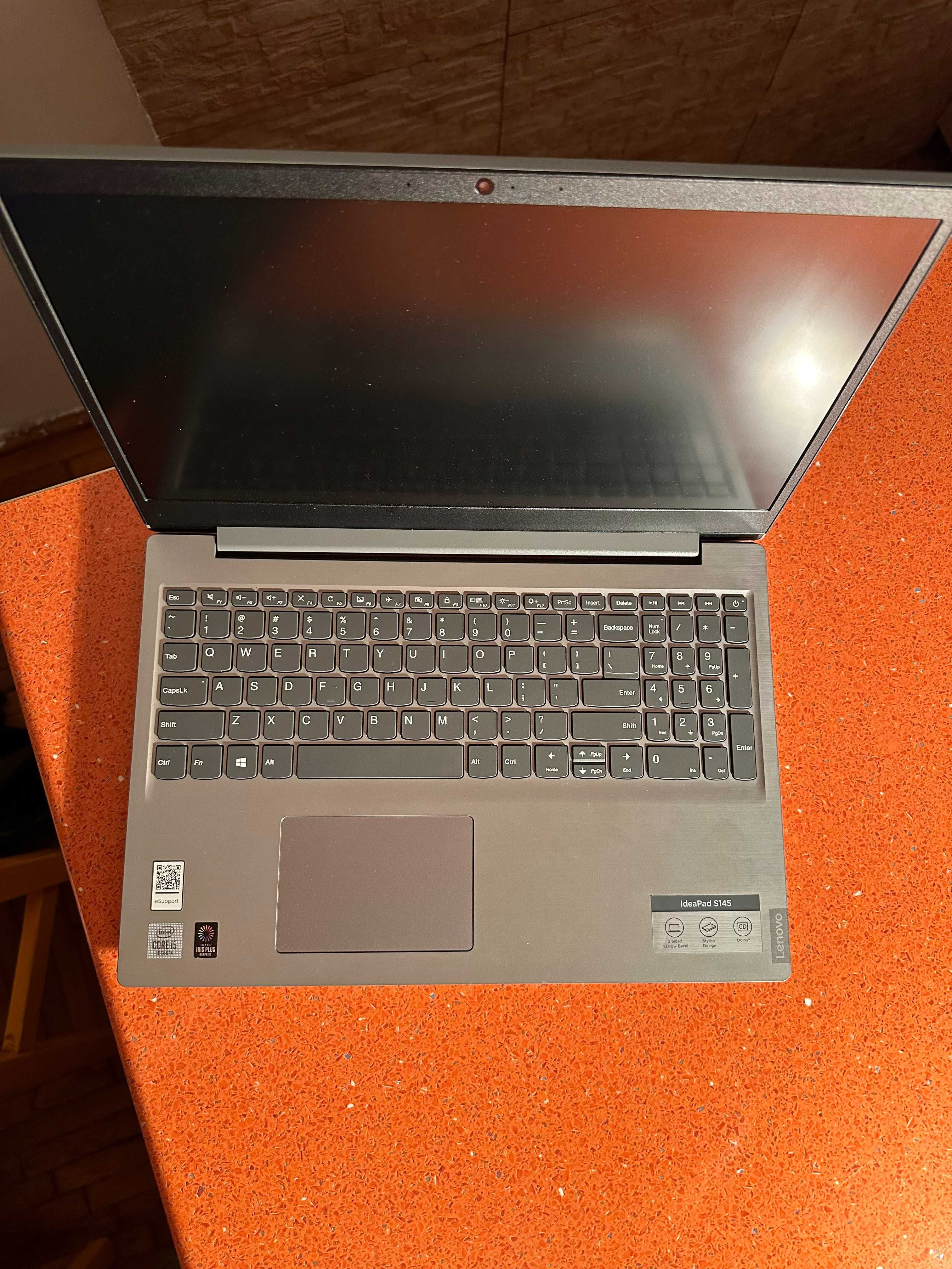 Laptop Lenovo 15.6'' IdeaPad S145, FHD, i5-1035G4, 8GB DDR4, 512GB SSD