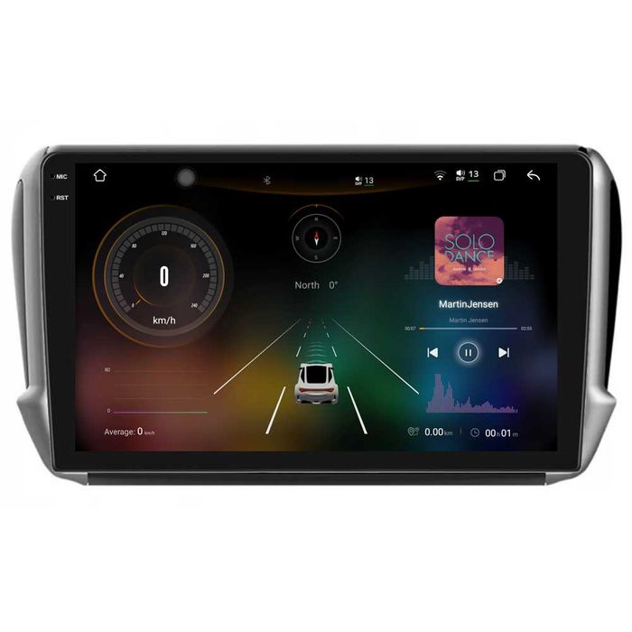 Navigatie Dedicata Andoid, Peugeot 208/2008  10Inch, Bluetooth,Carplay
