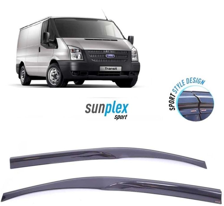 Ветробрани Ford Форд Transit 2002 до 2013 предни комплект 2 броя