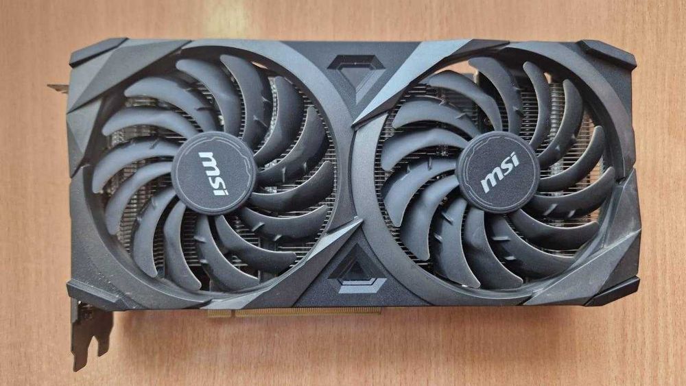 Видеокарта MSI Ventus 2X GeForce RTX 3060 Ti  8Gb