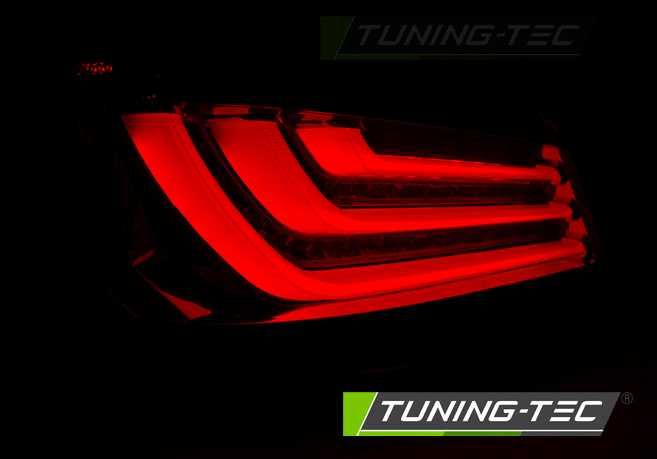 Stop stopuri triple BMW E60 LED BAR rosu fumuriu NOU