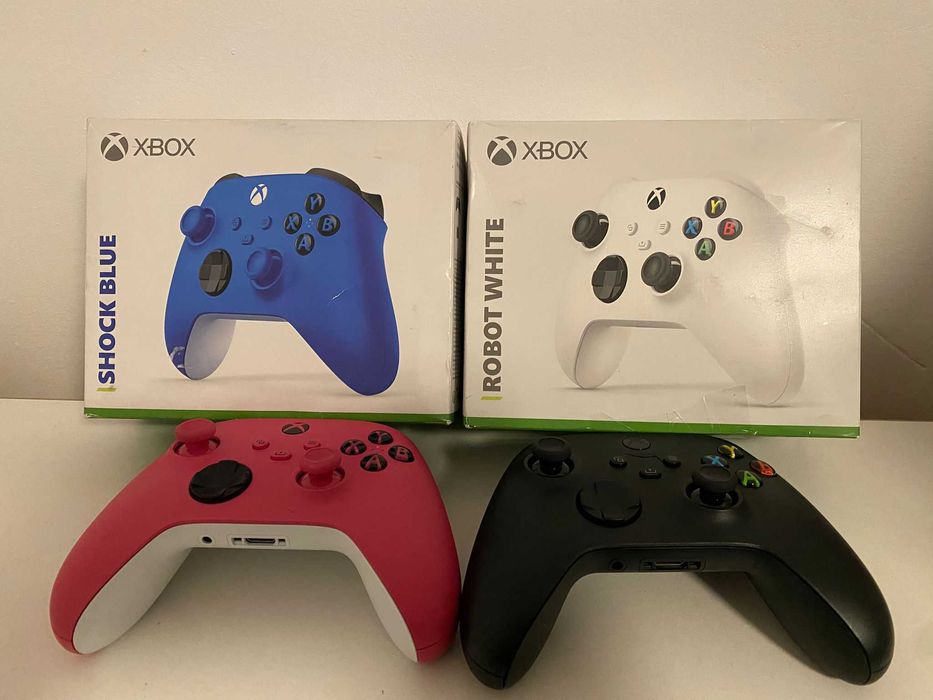 Controller Xbox, Carbon Black, Pink, Robot White, Shock Blue