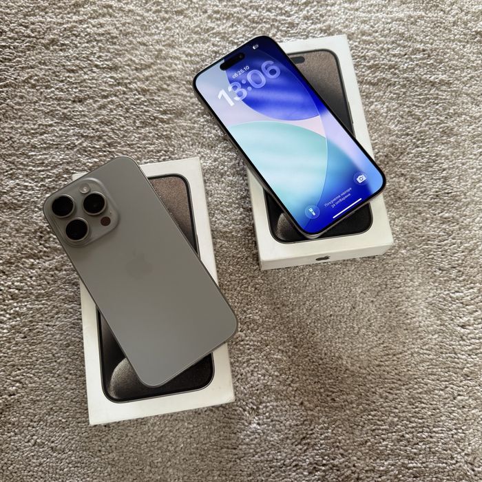 НОВИ! iPhone 15 Pro, 256 GB, Natural Titanium