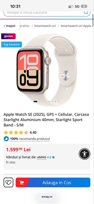 Apple watch Se(2025) gps+