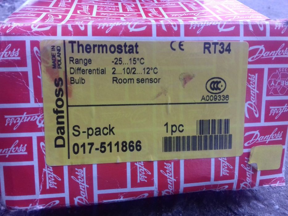 Termostat, Tip: RT34 -15°C la 25°C