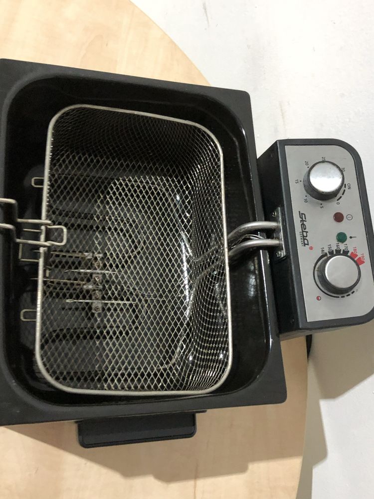 Friteuză XXL Steba Germany DF 300, 3000 W, 5 Litri, Timer, Inox