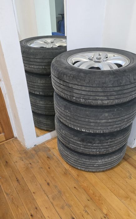 Koleso disk 16  колесо диск 5 шт резины 4 диска