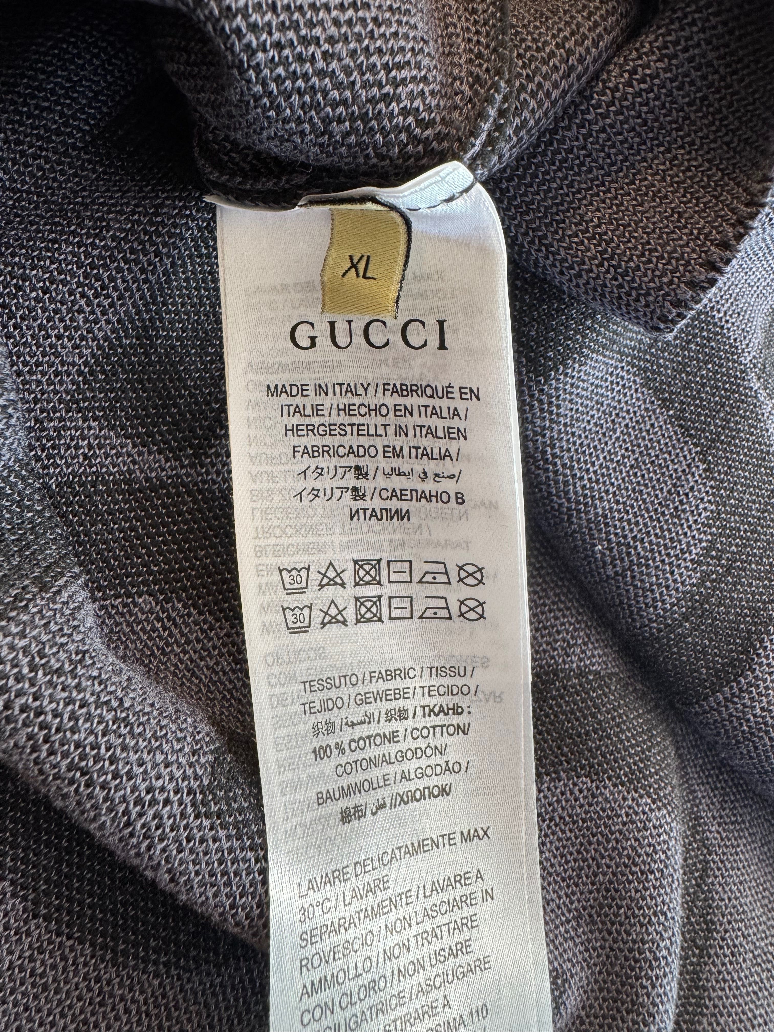 Gucci-Автентична чисто нова мъжка тениска размер ХЛ