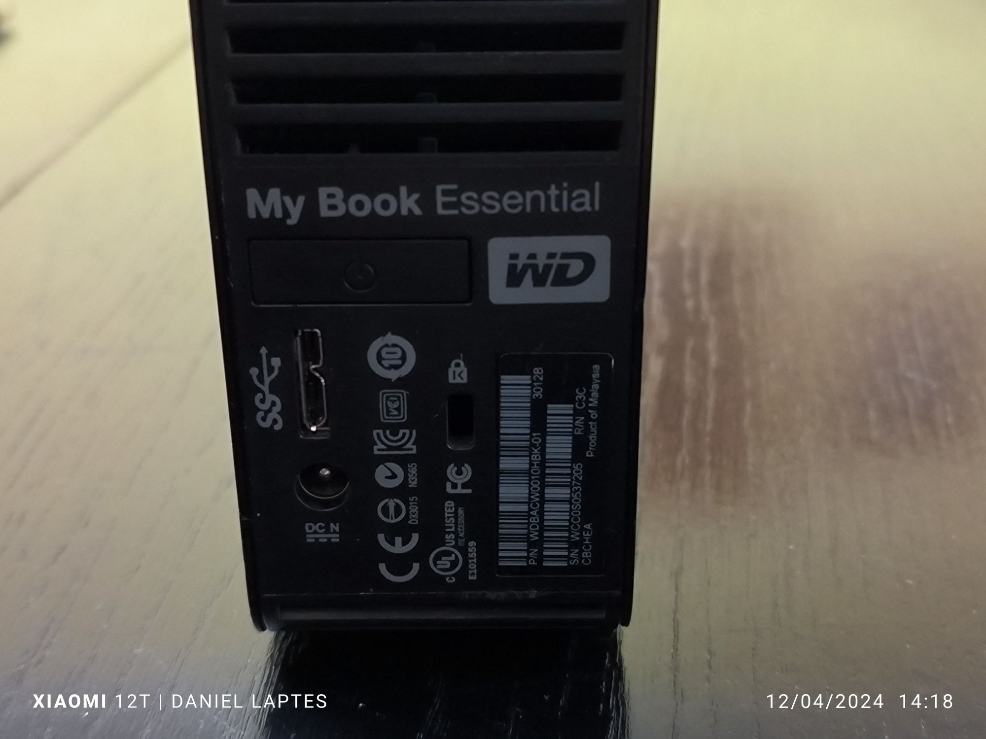 Hdd extern USB 2/USB 3/ Fireware/ Esata 1 TB