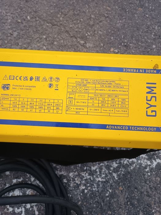 Aparat sudura Gys 200P