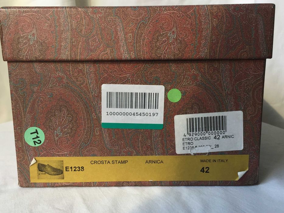 Etro мокасини мъжки размер 42