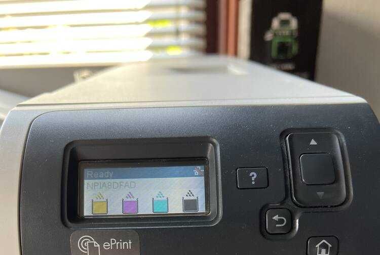Цветен лазерен принтер А3 hp