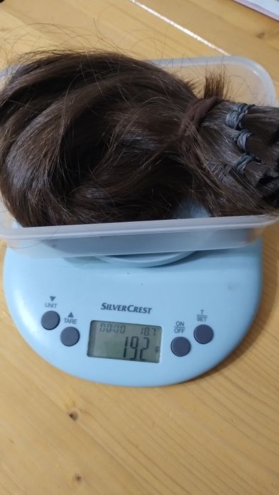 Естествена небоядисана коса