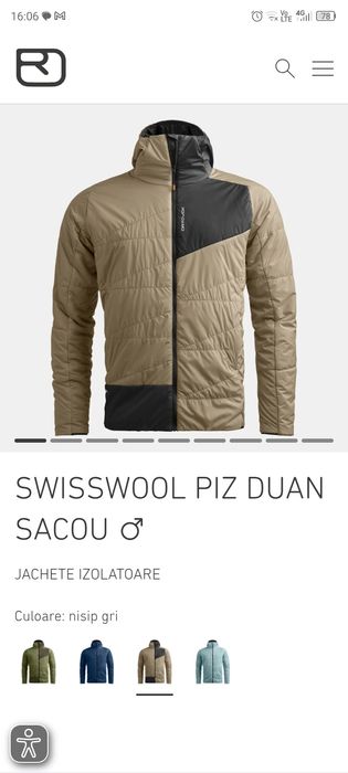 Jacheta Ortovox bărbați