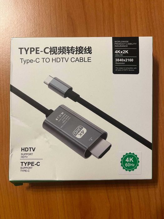 Adaptor cablu Type C la HDTv HDMI